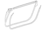 1907270087 - Front Doors: Door Sealing, Circumf for Mercedes-Benz Image