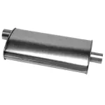 17840 - : SoundFX Universal Universal Exhaust Muffler 2" Inlet (ID) 2" Outlet (ID) for Walker Exhaust Image