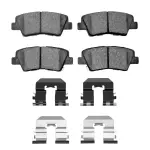 4000131301 - : DFC HybriDynamic Brake Pads Hrdwr Kit for DYNAMIC FRICTION Image