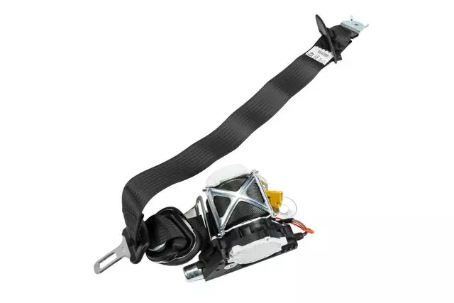 Ebony Passenger Seat Belt with Retractor and Pre-Tensioner - GM (19260176)