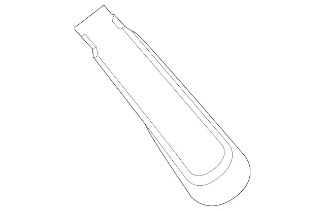 247824050064 - Electr. System: Cover, Wiper Arm for Mercedes-Benz: EQB 250+, EQB 300, EQB 350, GLB250, GLB35 AMG Image