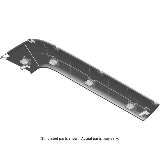 23291499 - : Front Driver Side Door Armrest Cover Trim for GM Image