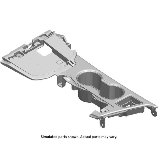 84782092 - : Pitch Dark Night Front Floor Console Cup Holder for Cadillac: CT4 Image