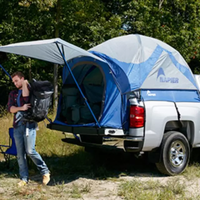 19329818 - Exterior: Sport Tent, Gray/ Blue And Black for GM Image