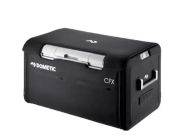 19432540 - Merchandise: Cooler Protective Cover By Dometic for Buick: Enclave, Encore, Encore GX, Envision, Envista, Regal Sportback, Regal TourX | Cadillac: CT4, CT5, CT6, Escalade, Escalade ESV, LYRIQ, XT4, XT5, XT6 | Chevrolet: Blazer, Bolt EUV, Bolt EV, Camaro, Colorado, Equinox, Express 2500, Express 3500, Express 4500, Impala, Malibu, Silverado 1500, Silverado 1500 LTD, Silverado 2500 HD, Silverado 3500 HD, Silverado EV, Sonic, Spark, Suburban, Tahoe, Trailblazer, Traverse, Trax | GMC: Acadia, Canyon, Savana 2500, Savana 3500, Savana 4500, Sierra 1500, Sierra 1500 Limited, Sierra 2500 HD, Sierra 3500 HD, Terrain, Yukon, Yukon XL Image