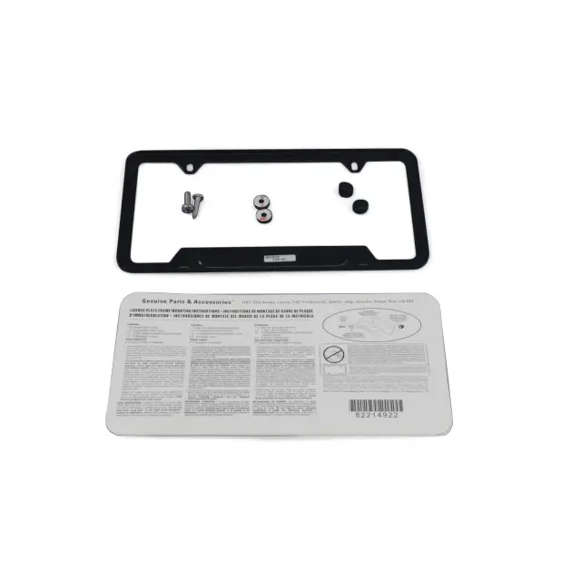 82214922 - Exterior Accessories: License Plate Frame for Mopar Image