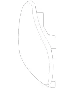 2188850626649999 - Body: Tow Eye Cap for Mercedes-Benz Image