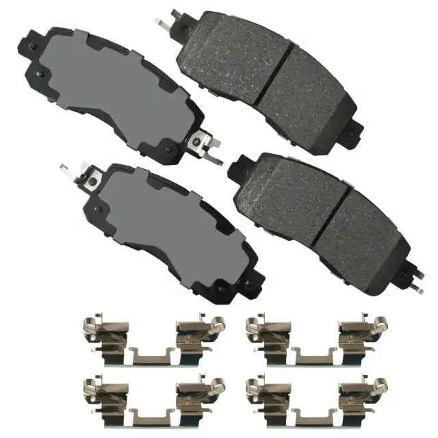 ACT1650 - : Akebono ProACT Ultra Premium Ceramic Disc Brake Pad Kit for AKEBONO Image