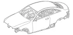 2386004400 - Body: Body Assembly for Mercedes-Benz Image