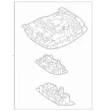 90089388T92 - : Overhead Console for Mercedes-Benz Image