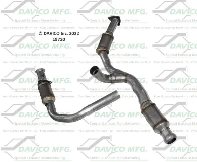 19720 - Exhaust: Direct Fit Catalytic Converter for DAVICO CONVERTERS Image