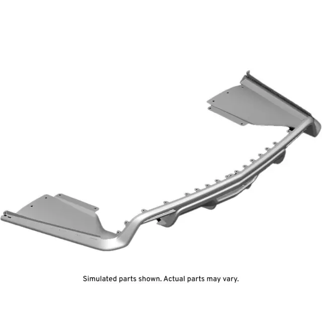 23334888 - : Part# 23334888 Rear Bumper Fascia Diffuser for Cadillac: CTS Image