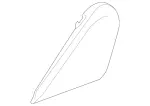 20591919221D03 - Body: Recline Cover for Mercedes-Benz Image