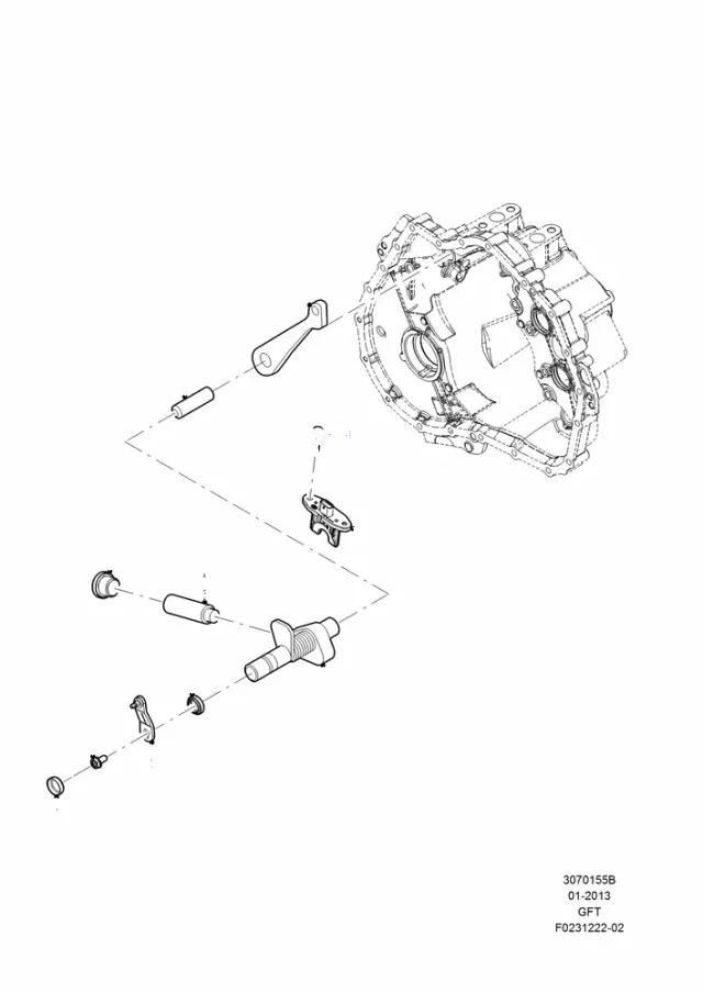 AE8Z7F293A - Transmission: Automatic Transmission Gear Position Sensor for Ford Image