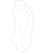 21291822308N84 - Body: Cover for Mercedes-Benz Image