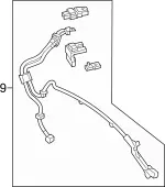 243454GC0A - Electrical: Positive Cable Cover for INFINITI: Q50, Q60 Image