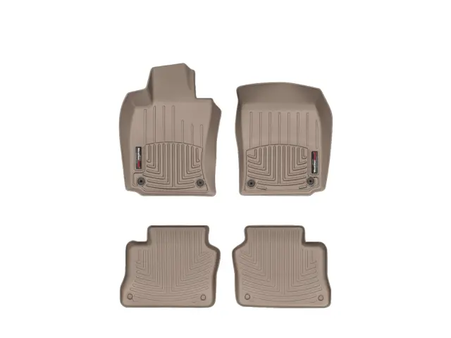 4525712 - Accessories: Front &amp; Rear Tan FloorLiner™ DigitalFit® for WeatherTech Image