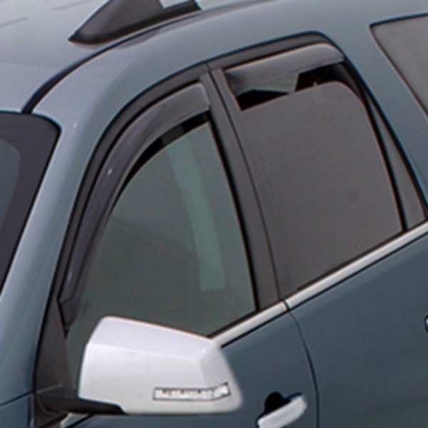19329925 - Exterior: Front and Rear In-Channel Side Door Window Weather Deflectors in Smoke Black by Lund(TM) - Associated Accessories for ACDelco Image