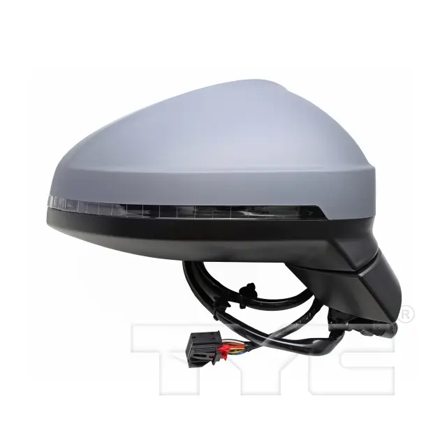 8300161 - Exterior: 17-19 AD A.4 PWR HT W/ SIG W/ SIDE A. PTM MIR RH - Replaces Audi 8W0857528AGRU, 8W0857536K, 8W1857410N9B9 for TYC Image