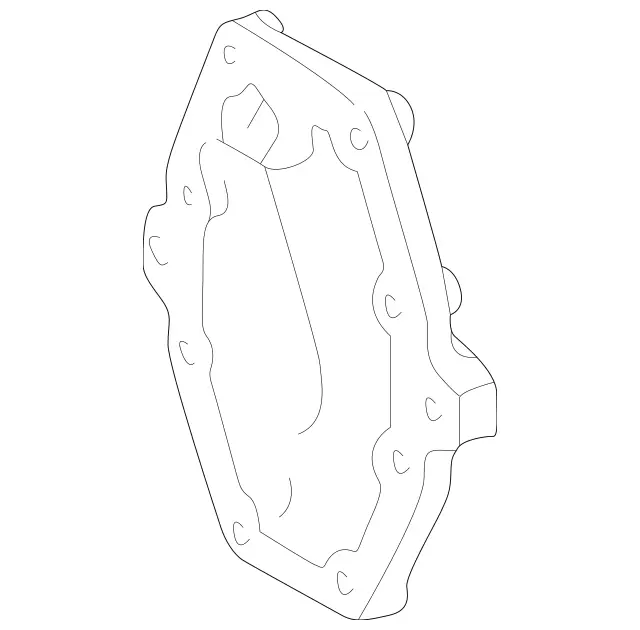 2033500136 - Universals &amp; Rear Axle: Axle Cover for Mercedes-Benz Image