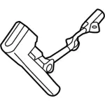 JL3Z1660044AF - Electrical: Outer Buckle for Ford: F-150 Image