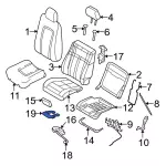 7L1Z18D507A - Body: Air Duct for Ford: Expedition Image