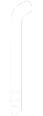 1637430069 - Rear-End Door: Rod for Mercedes-Benz Image