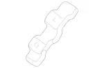 2029882878 - Covering and Lining: Clamp for Mercedes-Benz Image