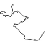 GK4Z10E928A - Electrical: GPS Navigation System Antenna Cable for Ford Image