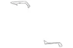 2076930133 - Body: Filler Trim for Mercedes-Benz Image