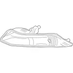 JR3Z13201C - : Park Lamp for Ford: Mustang Image