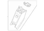 22397006018W52 - Body: Storage Compartment for Mercedes-Benz Image