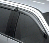 VGL3Z18246C - Exterior: Side Window Deflectors, Supercrew for Ford: F-150, F-150 Heritage | Lincoln: Mark LT Image
