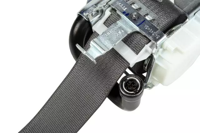 19330306 - : Dark Ash Gray Driver Seat Belt with Retractor and Pre-Tensioner for GM Image