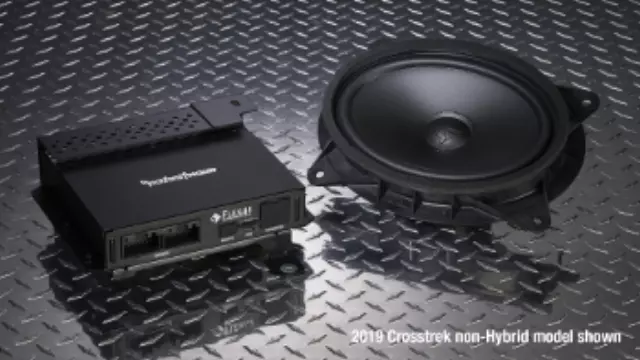 Rockford Fosgate Audio Upgrade / 2019+ Crosstrek - Subaru (H630SFL002)