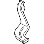 DP5Z19B680H - Body: Floor Duct for Lincoln: MKZ Image