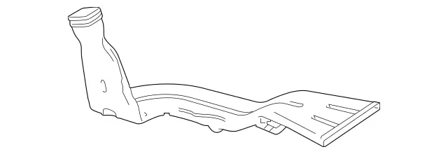 2478310200 - Heating and Ventilation: Air Duct for Mercedes-Benz: 180A, 180b, 220a, A220, A35 AMG, CLA250, CLA35 AMG, CLA45 AMG, CLA45 AMG S, GLA250, GLA35 AMG, GLA45 AMG, GLB250, GLB35 AMG Image image