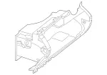 2056801700 - : Housing, Glove Cmprt Housing for Mercedes-Benz Image