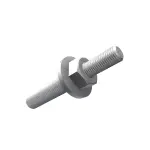 6507967AA - : Double Ended Stud for Chrysler: 200, 300 | Dodge: Avenger, Challenger, Charger, Durango | Jeep: Grand Cherokee, Grand Cherokee WK, Wrangler | Ram: 1500 Image