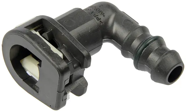 800138 - : Fuel Line Connector 5/16 In. Steel To 3/8 In. Nylon With 90 Degree Bend for Dorman Image