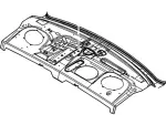 5W7Z5446506AA - Body: Package Tray for Ford: Crown Victoria | Mercury: Grand Marquis, Marauder Image