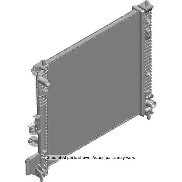 85557760 - Cooling System: Radiator for Cadillac: XT5, XT6 | Chevrolet: Blazer | GMC: Acadia Image