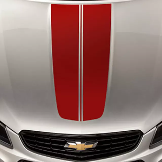 92457243 - Exterior: Decal/Stripe Package - Red for Chevrolet: SS Image