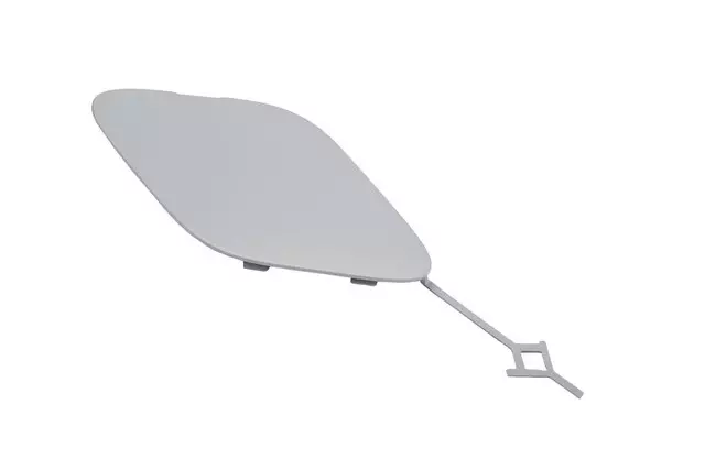 Primed Rear Bumper Fascia Tow Eye Access Hole Cover - GM (42537261)