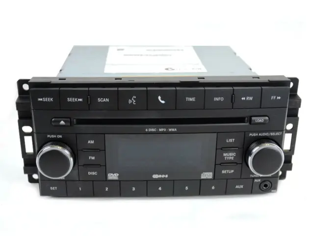 AM/FM/6 DVD Radio - Mopar (5064951AC)