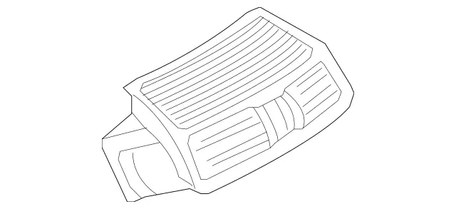22083022541449 - Body: Vent Grille for Mercedes-Benz Image