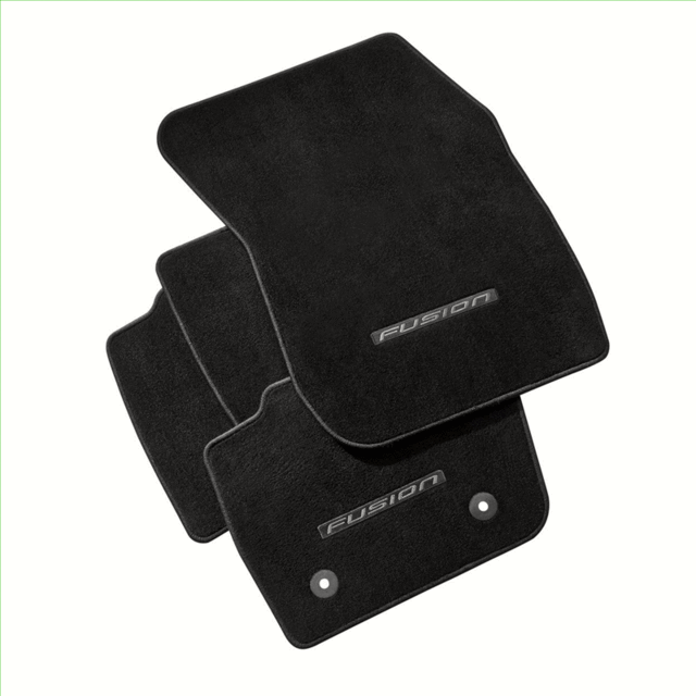 HS7Z5413300CA - Interior: Floor Mats - Carpeted - Ebony - 4 Piece Set for FORD Image
