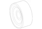 6512000770 - : Idler Pulley for Mercedes-Benz Image