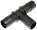 47118 - : 3/4 X 3/4 X 3/4 In. Plastic Hose Tee for Dorman Image