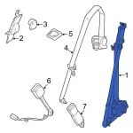 ML3Z16611B09AB - Electrical: Outer Belt for Ford Image